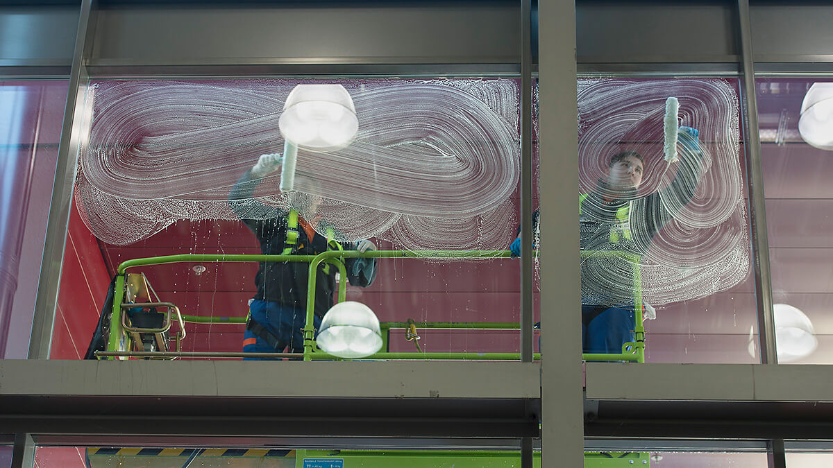 Baureinigung Fenster