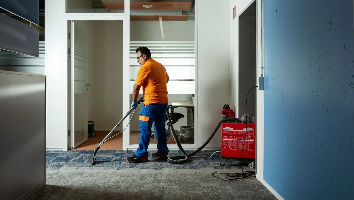 Teppichreinigung B&uuml;ro Gewerbe
