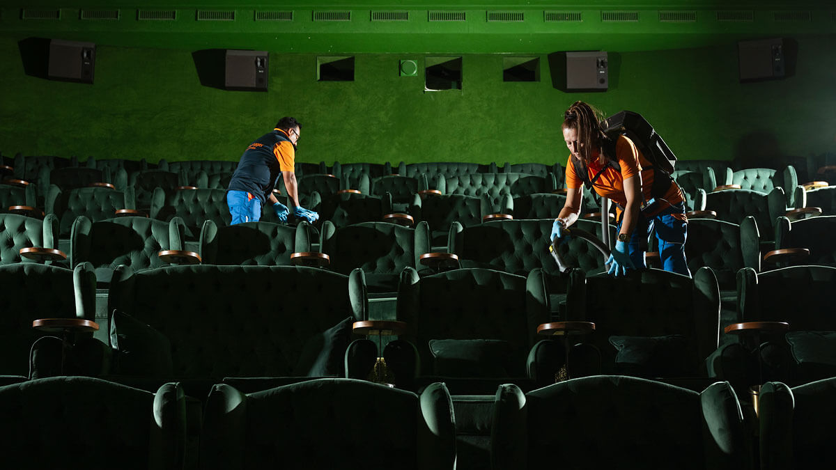 Unterhaltsreinigung Kino