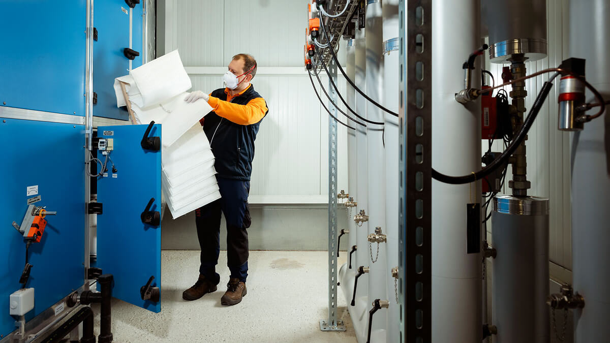 Geb&auml;udeunterhalt L&uuml;ftungssysteme