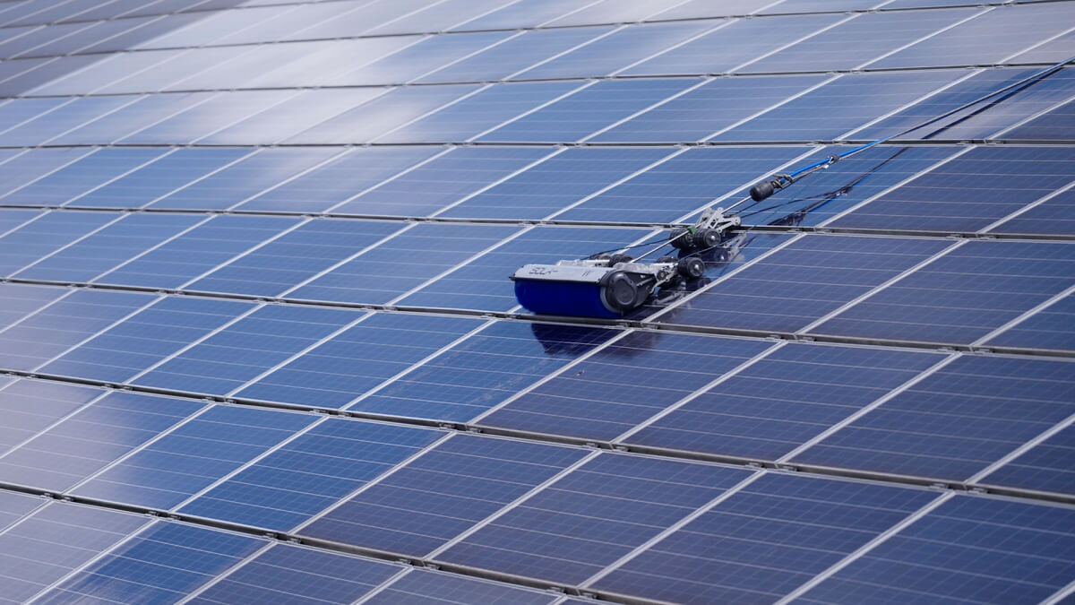 Effiziente Pflege für maximale Solarleistung