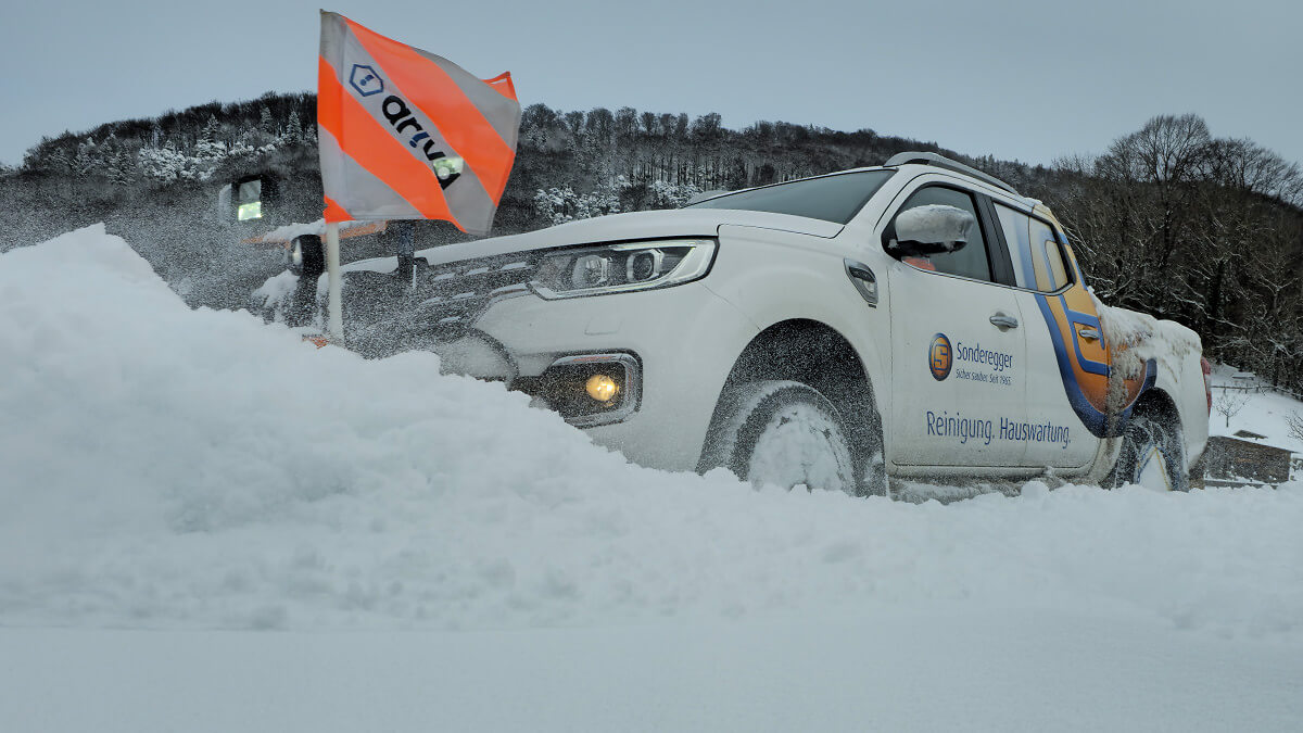 Winterdienst Schneeräumung