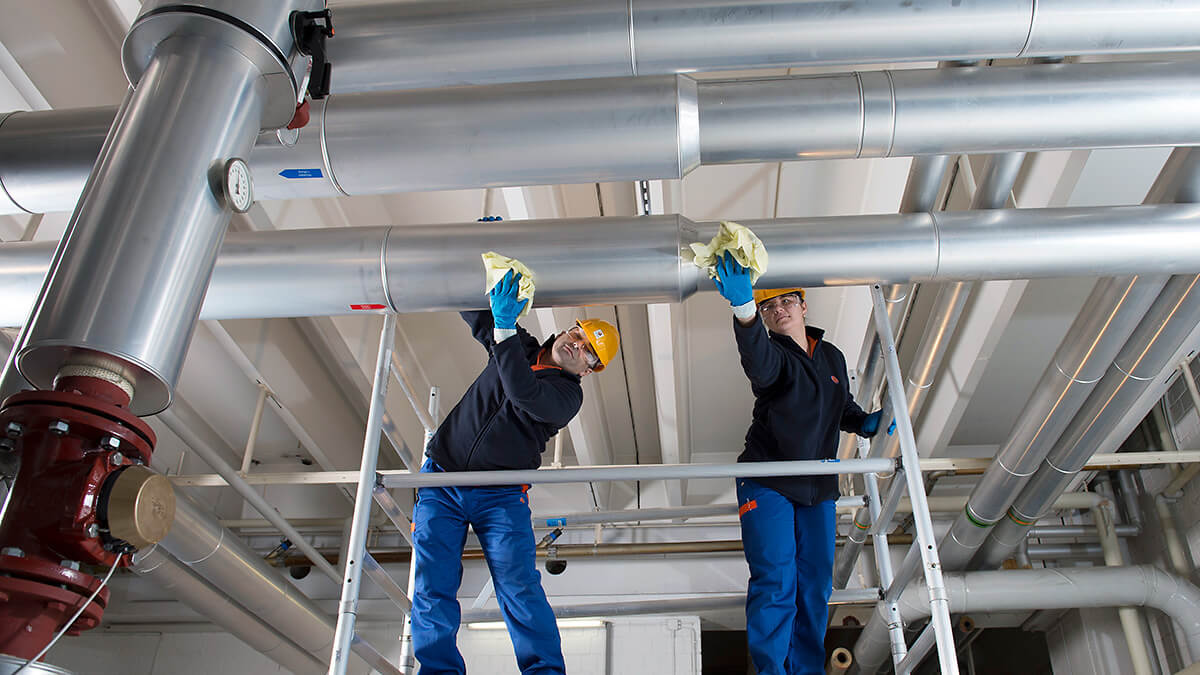 Gebäudeunterhalt Lüftungsanlage