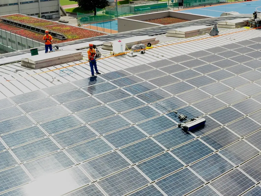 Solarreinigung PV Anlagen