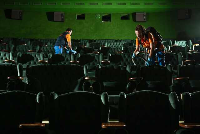 Unterhaltsreinigung Kino